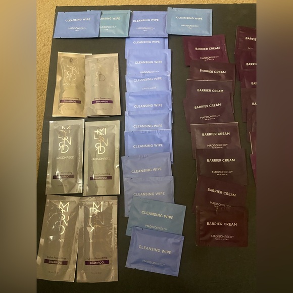 Lot of 45 Madison Reed Hair SAMPLE products shampoo conditioner barrier cream - Picture 6 of 6